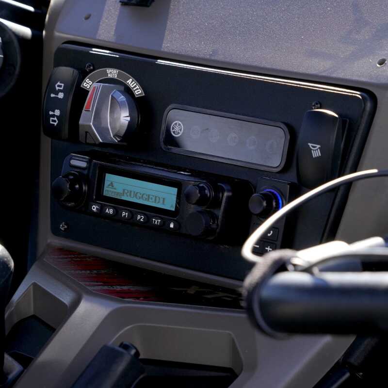 Yamaha YXZ 1000R Complete Communication Kit - Rugged Radios - BTI and 2-Way Radio 696 PLUS Remote Head / G1 GMRS - 2024+